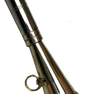 HAND MADE SMALL BRASS GAMEKEEPER HUNTING HORN AUTHENTIC BEATING SHOOTING HUNT