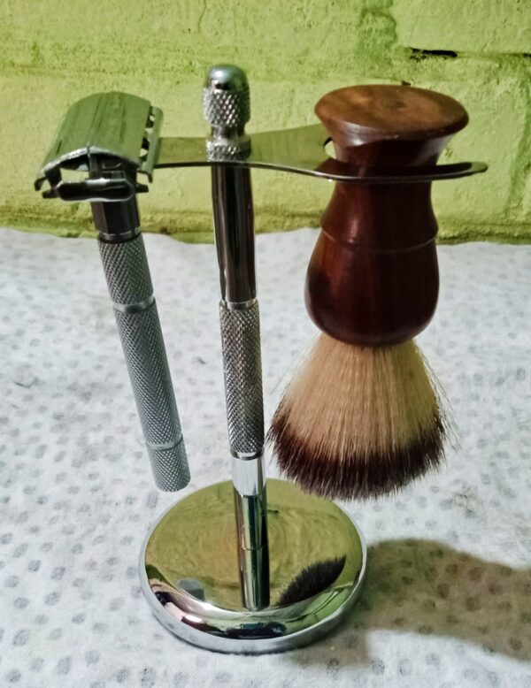 Professional Shaving kit Shaving Brush & Safety Razor & Stand