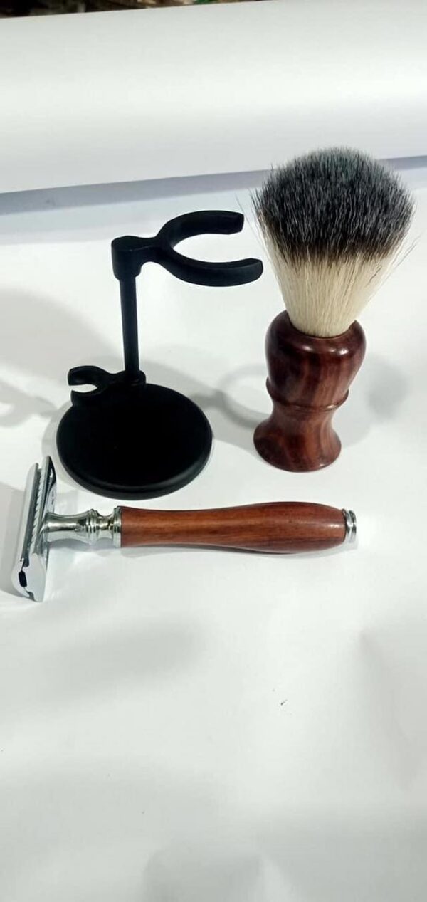 Professional Shaving kit Shaving Brush & Safety Razor & Stand