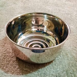 Shaving Bowl Stainless Steel