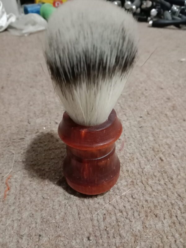 Shaving Brush With Synthetic Hairs