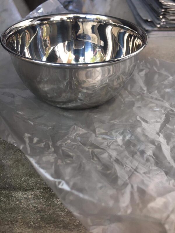 shaving bowls stainless Steel