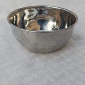 Polished Stainless Steel Shaving Bowl