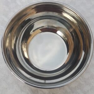 Polished Stainless Steel Shaving Bowl1