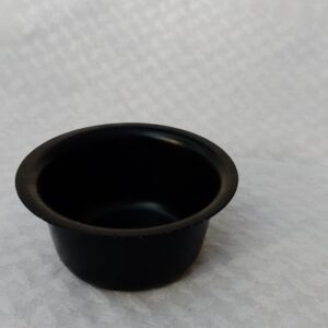 Shaving Bowl Stainless Steel Black Colour